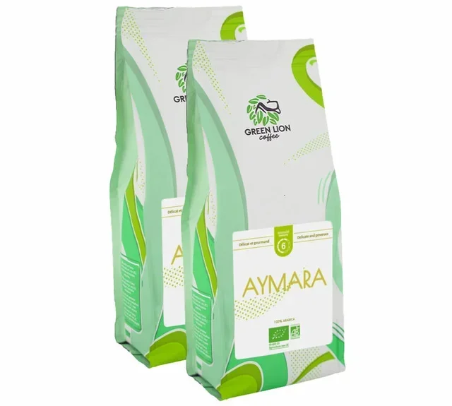 Green Lion Coffee – Bio-Kaffeebohnen Aymara 2kg für Profis
