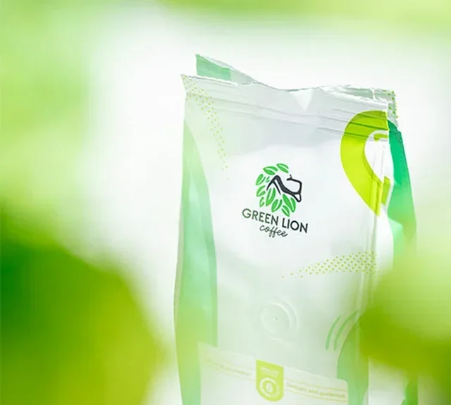 Green Lion Coffee Savannah Blanding - 1 Kg Økologiske Kaffebønner