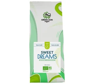 1 кг зърна Sweet Dreams Био Безкофеиново — GREEN LION COFFEE