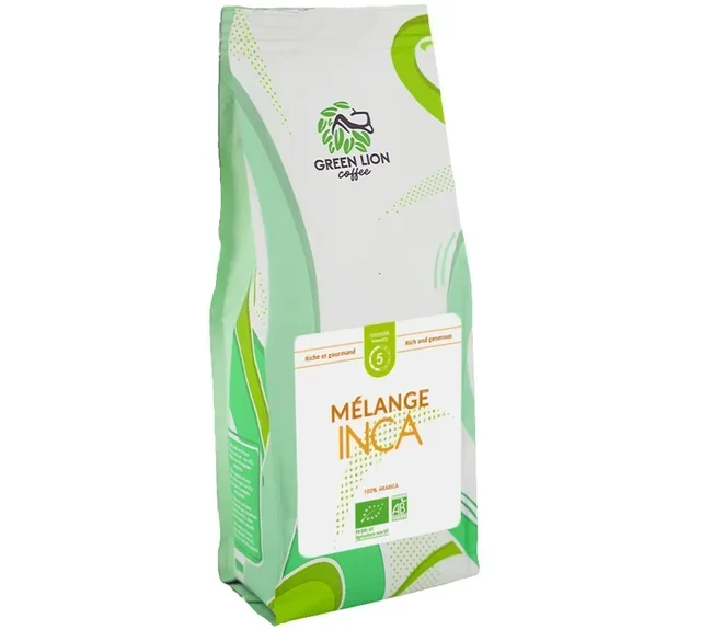 250 g - Caffè macinato - La Miscela Inca Bio - GREEN LION COFFEE