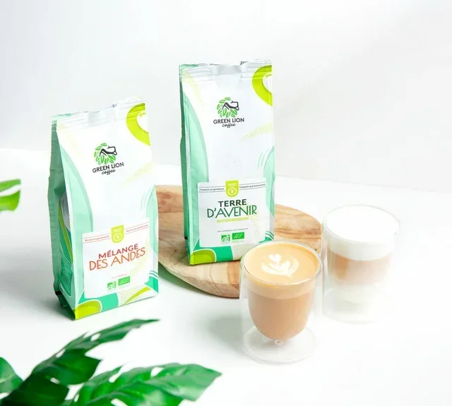 GREEN LION COFFEE - The Organic Andes Blend - 250g Whole Bean Coffee