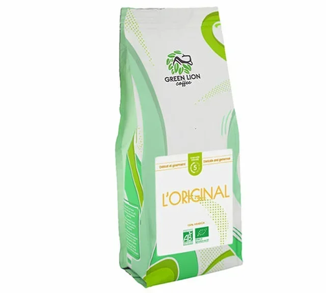 1 Kg Organskih Zrna Kafe za Profesionalce Original - Green Lion Coffee, Nagrađivani Organski Proizvod