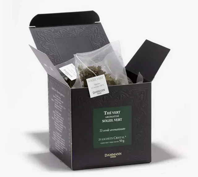 Grüner Tee „Soleil Vert“ – 25 Teebeutel – DAMMANN FRÈRES