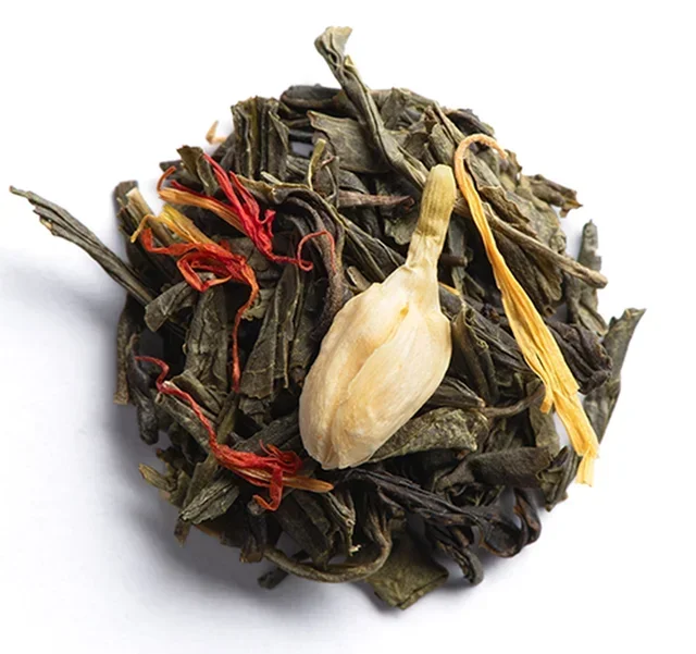 Zöld Tea Calypso Mango - Szálas 100 g - DAMMANN FRÈRES