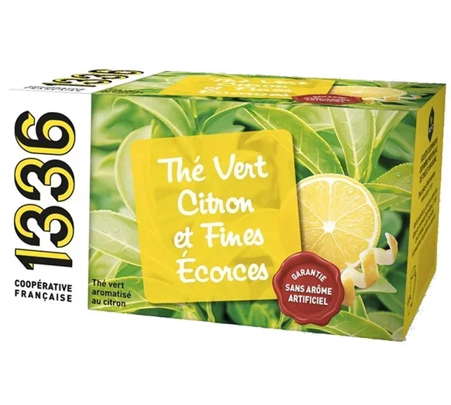 Green Tea Lemon and Fine Peels - 20 tea bags - 1336 (SCOP TI)