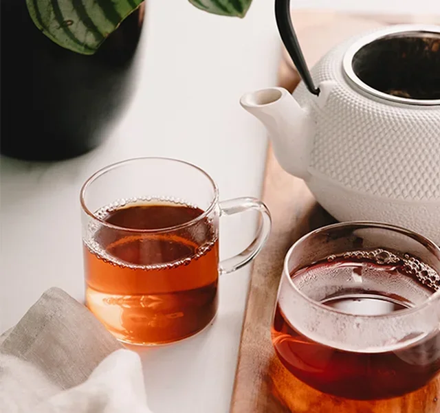 Pack Grönt Te Mynta och Svart Te Grand Earl Grey - Lösvikt 2x100g - COMPTOIR FRANÇAIS DU THÉ