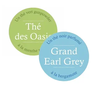 Menta Zöld Tea Csomag, Oasis Tea és Grand Earl Grey Fekete Tea - Szálas 2 x 100 g - COMPTOIR FRANÇAIS DU THÉ