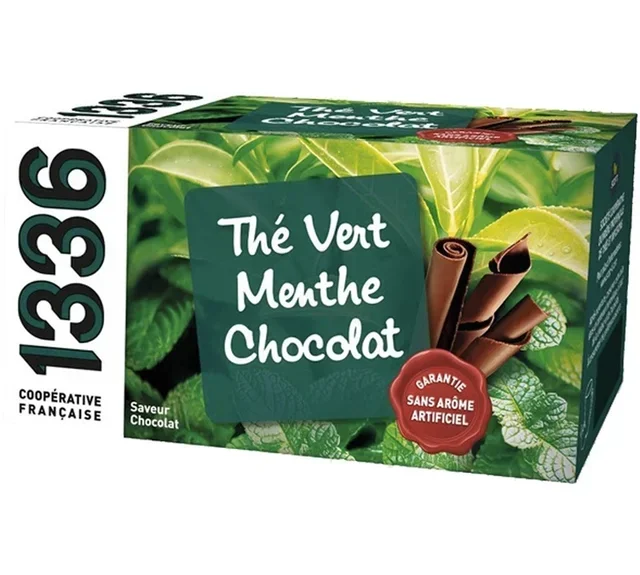 Green Tea Mint Chocolate - 20 tea bags - 1336 (SCOP TI)