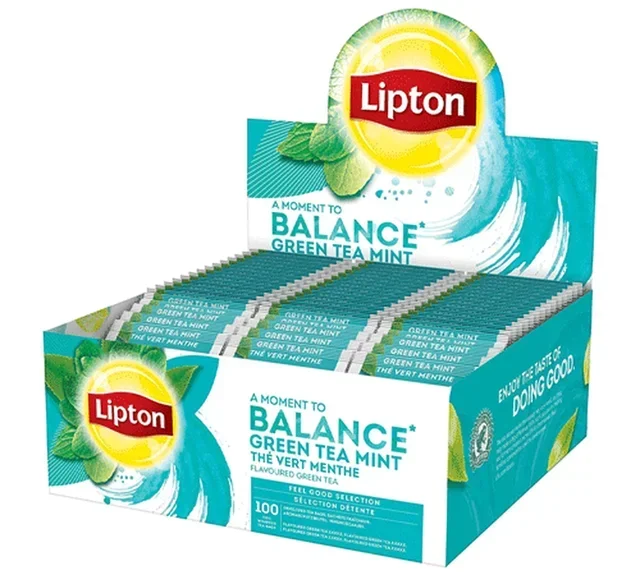 Tè Verde Menta Feel Good Selection - 100 bustine - LIPTON