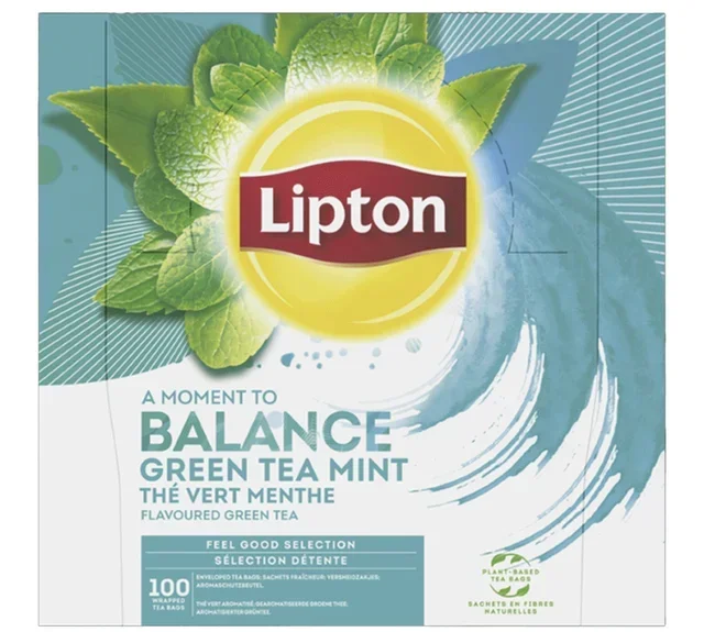Tè Verde Menta Feel Good Selection - 100 bustine - LIPTON