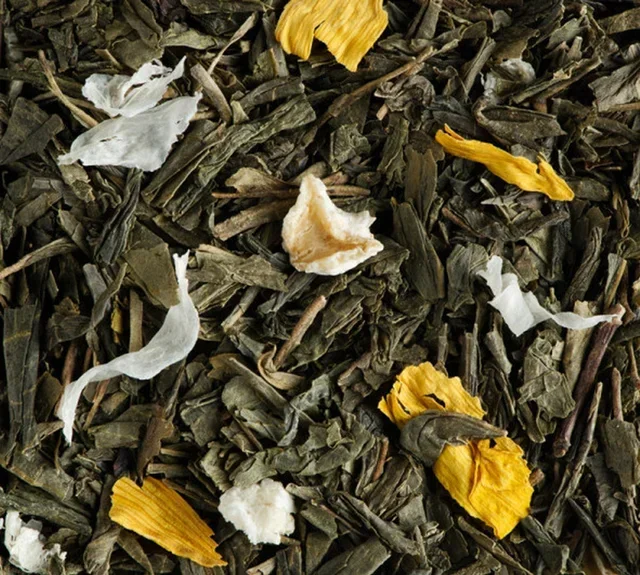Green Tea Pretty Heart - Loose Leaf 100 g - DAMMANN FRÈRES