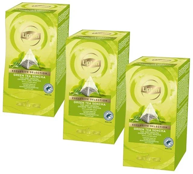 Pack Tè Verde Sencha - 3 x 25 bustine - LIPTON
