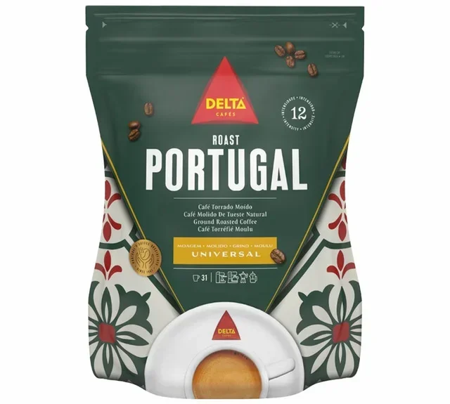 DELTA CAFÉS őrölt kávé 220g – Portugál 100% Arabica