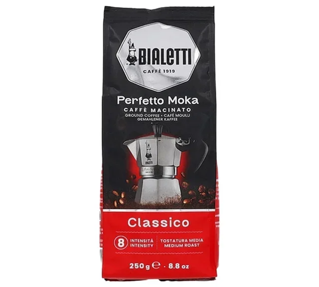 250 g - Őrölt Kávé Perfetto Moka Classico - BIALETTI