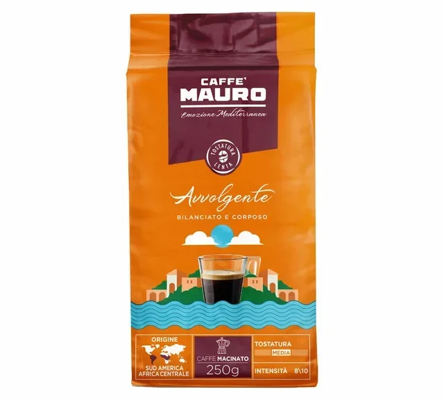 Gemahlener Kaffee Avvolgente 250g - CAFFÈ MAURO