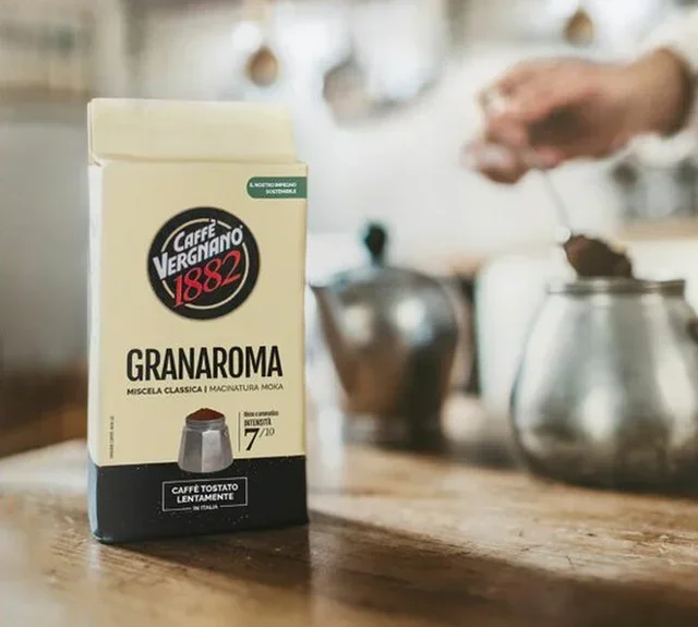 250 γρ. – Αλεσμένος καφές – Gran Aroma Classica – CAFFÈ VERGNANO