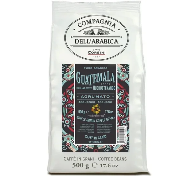 Grãos de Café Guatemala 250g - CORSINI 100% Arábica