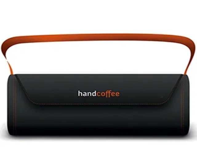 Φορητή καφετιέρα Handpresso Handcoffee Auto 12V για κάψουλες Senseo, με θήκη προστασίας και δώρα MaxiCoffe.