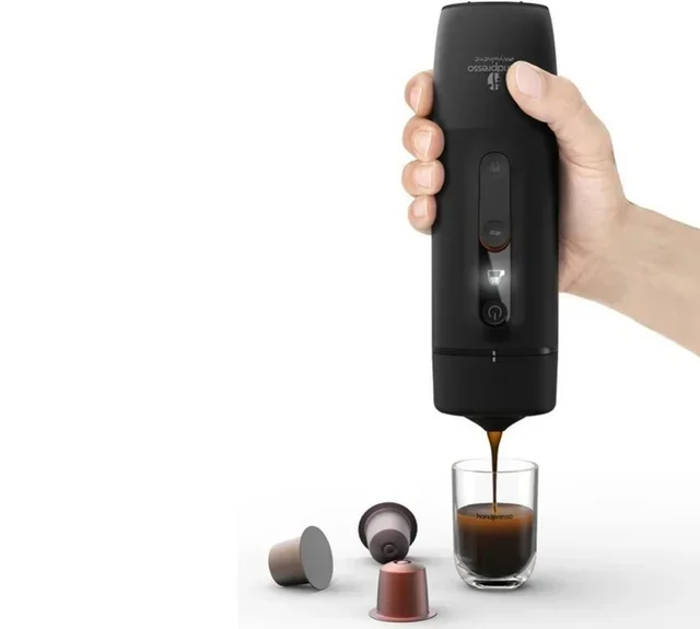 Handpresso Auto Capsule 12/24V – Преносима Машина за Капсули Nespresso® + Подаръци