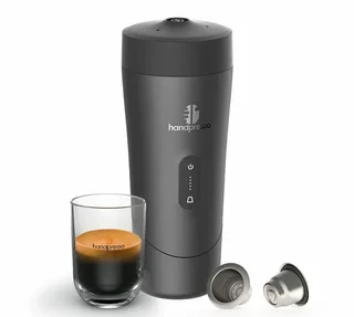 HandPresso Auto portable battery-powered espresso maker