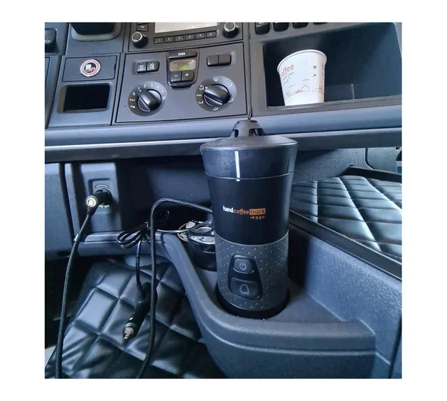 Przenośny Ekspres Handpresso Handcoffee Truck 24V do Kapsułek Senseo + Etui Ochronne + Prezenty