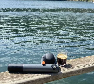 Handpresso Pump Szary - Przenośny ekspres kapsułki ESE