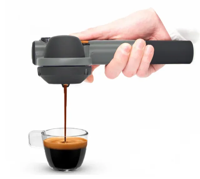 Handpresso Pump Szary - Przenośny ekspres kapsułki ESE