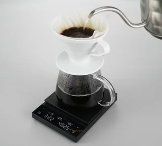 Bilancia HARIO Polaris Nera - Precisione Caffè