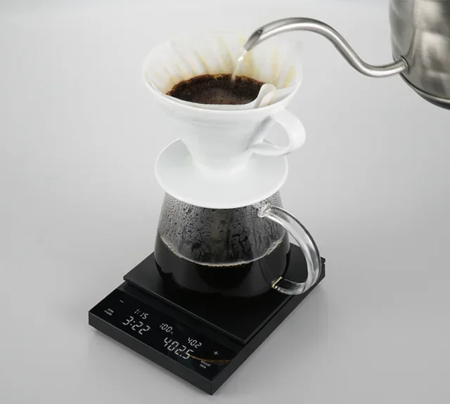 Bilancia HARIO Polaris Nera - Precisione Caffè