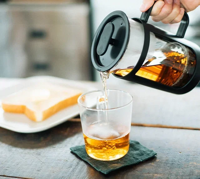 French Press HARIO U 600mL Czarny