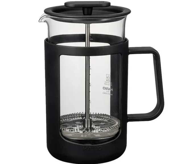 French Press HARIO U 600mL Czarny