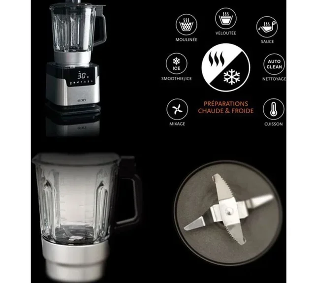 Heating Blender + Recipe Book - Scott