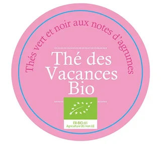 Holiday Blend Organic Tea – Green &amp; Black Loose Leaf 100g – COMPTOIR FRANÇAIS DU THÉ