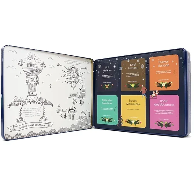 Set Tè Biologico Holiday Blu - 36 Bustine - ENGLISH TEA SHOP