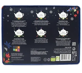 Set Tè Biologico Holiday Blu - 36 Bustine - ENGLISH TEA SHOP