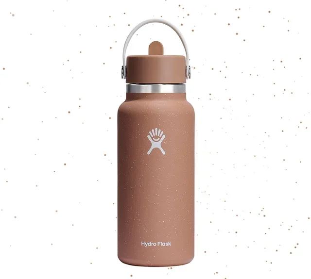 HYDRO FLASK Termosflaske Wide Flex Straw Cap Sand 94 cl