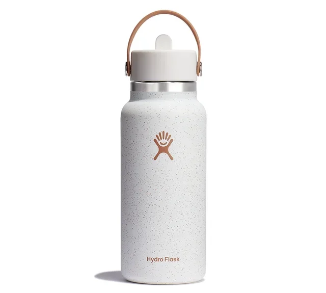 HYDRO FLASK Wide Flex Straw Cap termosz, Seasalt szín, 94 cl