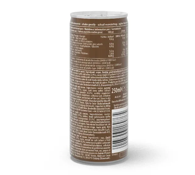 ILLY Café Cold Brew Cappuccino - Pakovanje od 12 konzerva 250 ml