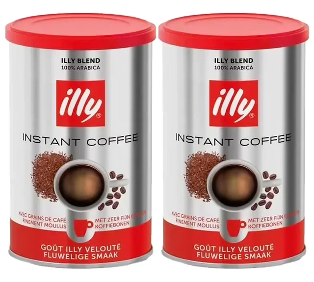 Illy Classico Löskaffe Ekonomiförpackning – 2 Burkar á 95 g