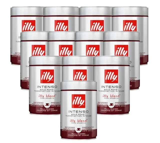 Καφές Espresso Intenso Illy 3Kg Αλεσμένος - Επαγγελματική Χρήση