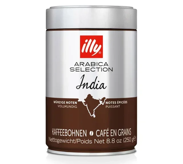 250 г - ILLY - Арабика Селекция Индия - Кафе на Зърна