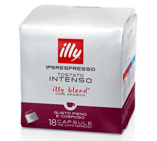 Illy Iperespresso Intenso Rostning – 18 Kapslar