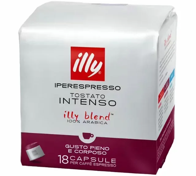 Illy Iperespresso Intenso Rostning – 18 Kapslar