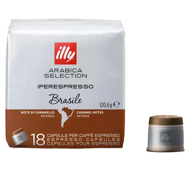 Illy Iperespresso Arabica Selection Brazil — 18 Capsules