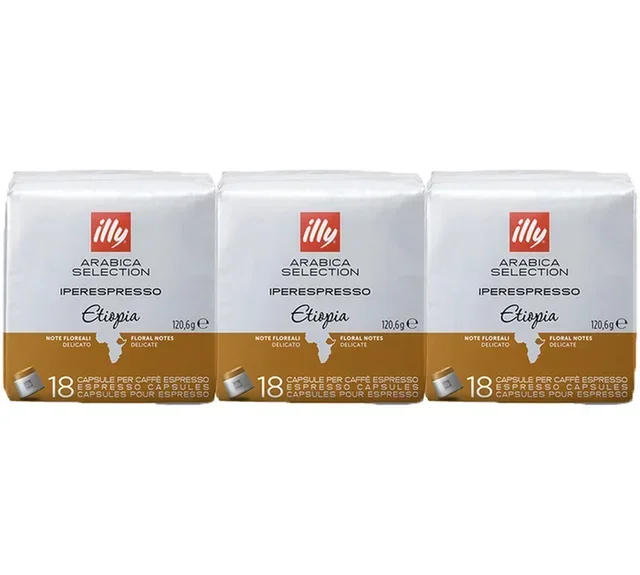 Illy Iperespresso Ethiopië Arabica Selectie - 54 Capsules