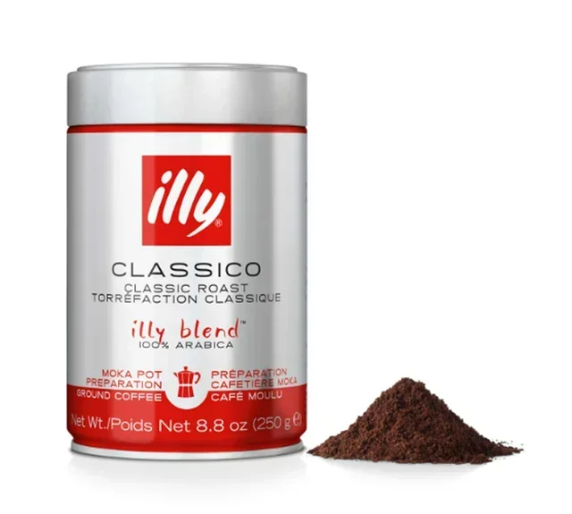 Αλεσμένος καφές Illy Moka 1,5kg - 100% Arabica για επαγγελματίες
