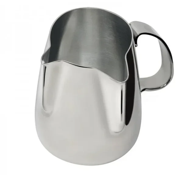 ILSA Revolution Duet B Stainless Steel Milk Jug – 2 Spouts, Dual Function