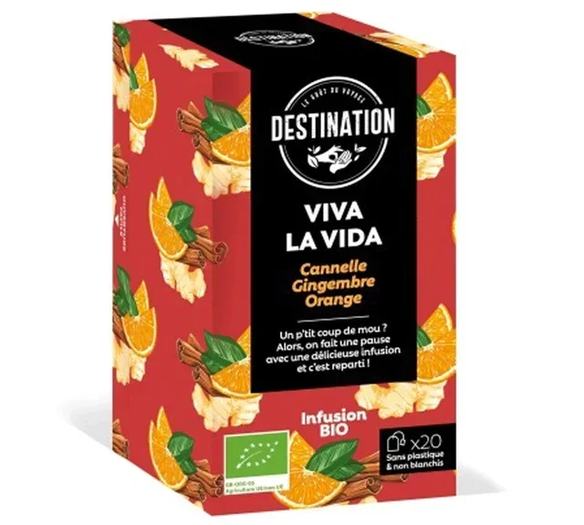 Infuusio Viva la Vida Bio - 20 teepussia - DESTINATION