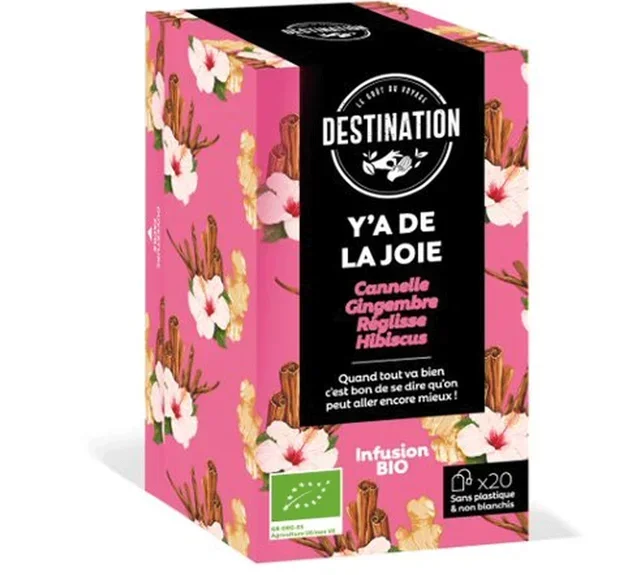Infuusio Y'a de la Joie Bio - 20 pussia - DESTINATION