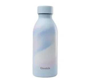 Isotherme drinkfles Icon Aura lichtblauw - 50 cl - QWETCH